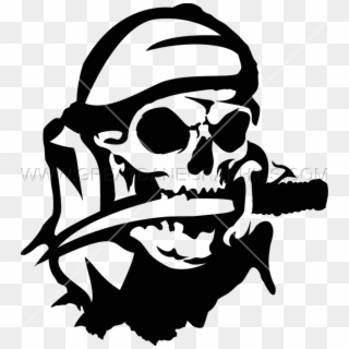 Pirate Skull Png Image Background - Pirate Skull Png, Transparent Png
