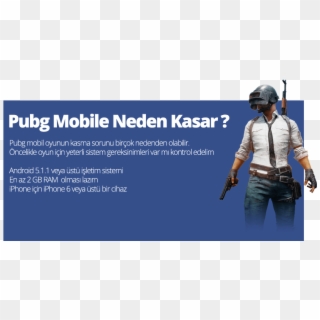 Pubg Mobile Neden Kasar Cozum - Airsoft Gun, HD Png Download