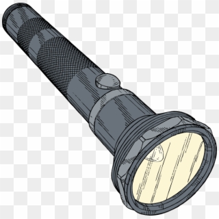 Small - Police Flashlight Clip Art, HD Png Download