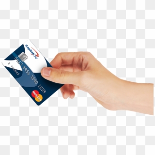 Best Buy Credit Card Approval - Hand Holding Credit Card Png, Transparent Png