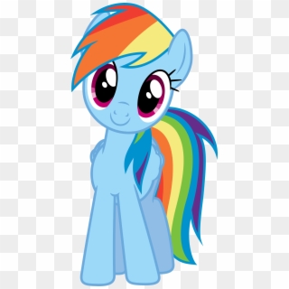 Artwork Clipart My Little Pony Rainbow - My Little Pony Png, Transparent Png