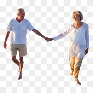 People Walking Png - Happy Couple Walking Png, Transparent Png