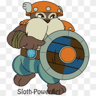 Look At My Shield By Sloth-power - Cartoon, HD Png Download