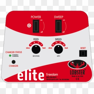 Lobster Elite Freedom Tennis Ball Machine - Lobster Elite Liberty, HD Png Download