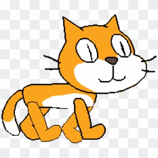 Scratches Clipart Sprite - Scratch Sprite Cat Png, Transparent Png