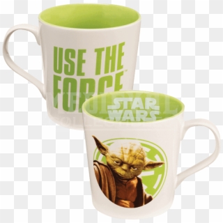Star Wars Yoda Mug, HD Png Download