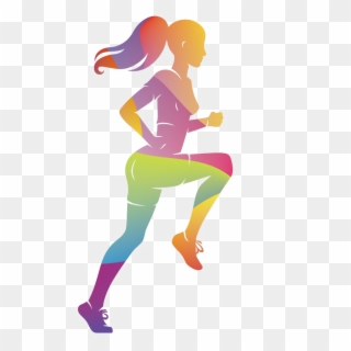 Running Png Clipart Background - Running Athletic Clipart, Transparent Png