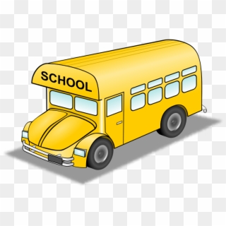 School Bus Svg Vector File Vector Clip Art Svg File - Animated Image Of Bus, HD Png Download