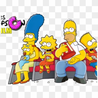 The Simpsons Movie Clipart Png - Simpsons At The Movies, Transparent Png