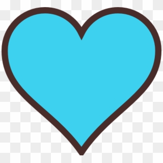 Blue And Brown Heart Svg Clip Arts 600 X 557 Px, HD Png Download