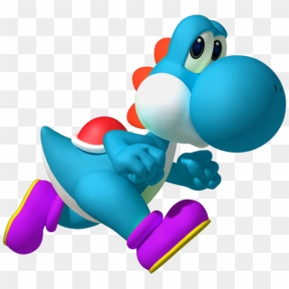 Where Can I Find Any Blue And Red Baby Yoshi Eggs - New Super Mario Bros Yoshi  Egg, HD Png Download - vhv