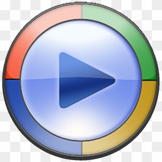 As My Google Apps Folder, Because It Looks Like The - Old Windows Media Player Logo, HD Png Download