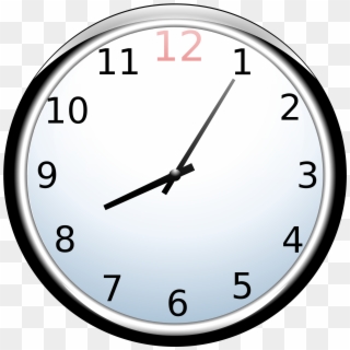 Clock Png Icon - Clock With Numbers, Transparent Png