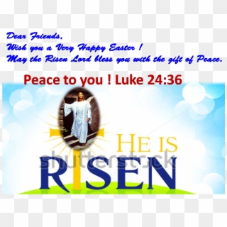 Happy Easter - Jesus, HD Png Download